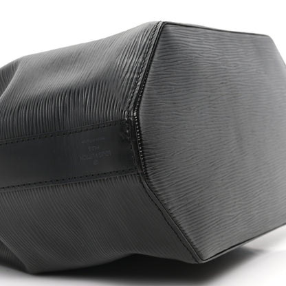 Louis Vuitton Epi Sac D'epaule GM Black 9 of 10