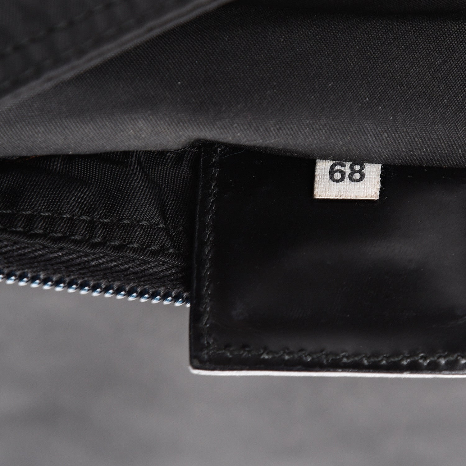 Prada Nylon Flat Messenger Bag Black 6 of 9
