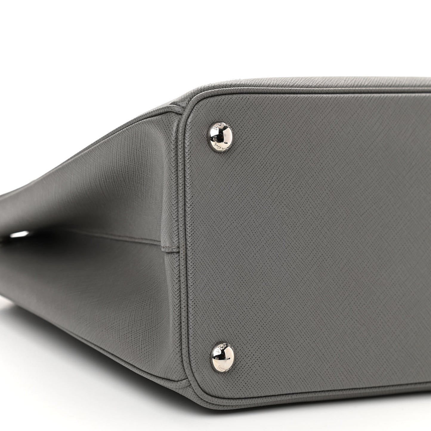 Saffiano Lux Large Galleria Double Zip Tote Marmo