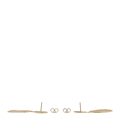 Marco Bicego 18K Yellow Gold Small Lunaria Drop Earrings 3 of 4