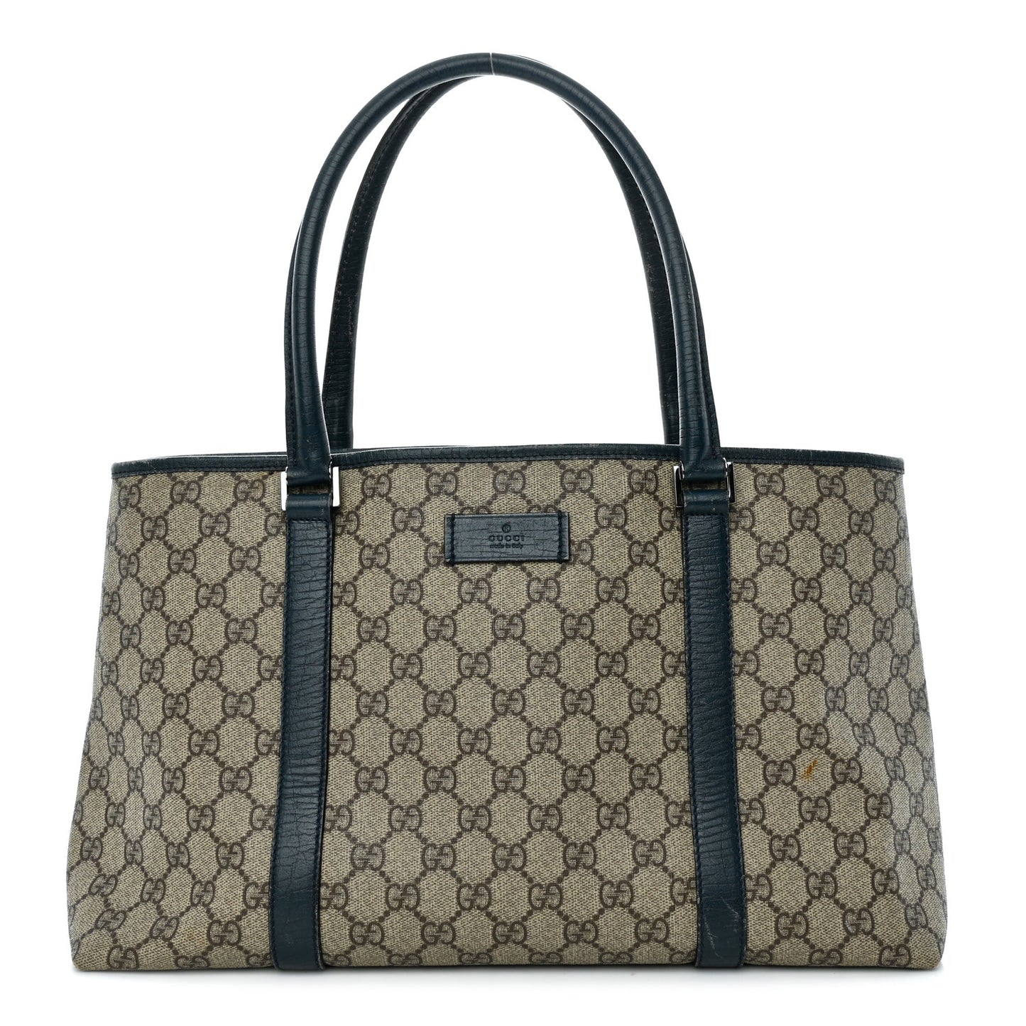 GG Plus Monogram Medium Joy Tote Navy