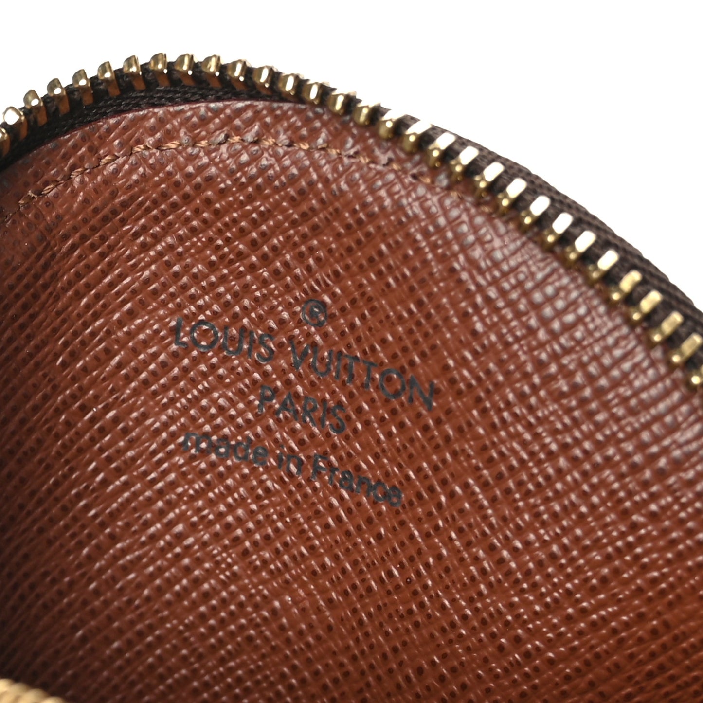 Monogram Round Coin Purse
