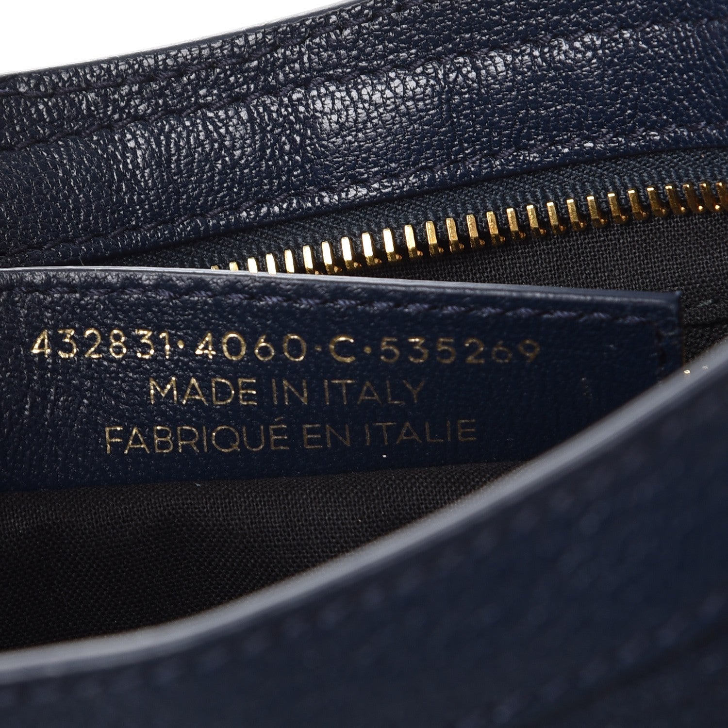 Balenciaga Chevre Gold Metallic Edge Hardware S City Bleu Nuit Dark Sea 7 of 8