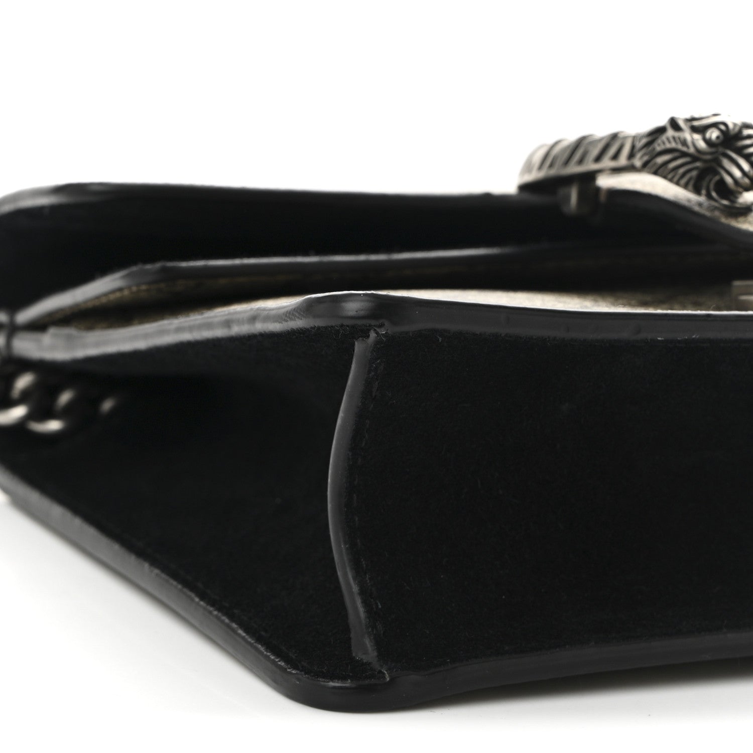 Gucci GG Supreme Monogram Mini Dionysus Shoulder Bag Black 9 of 11