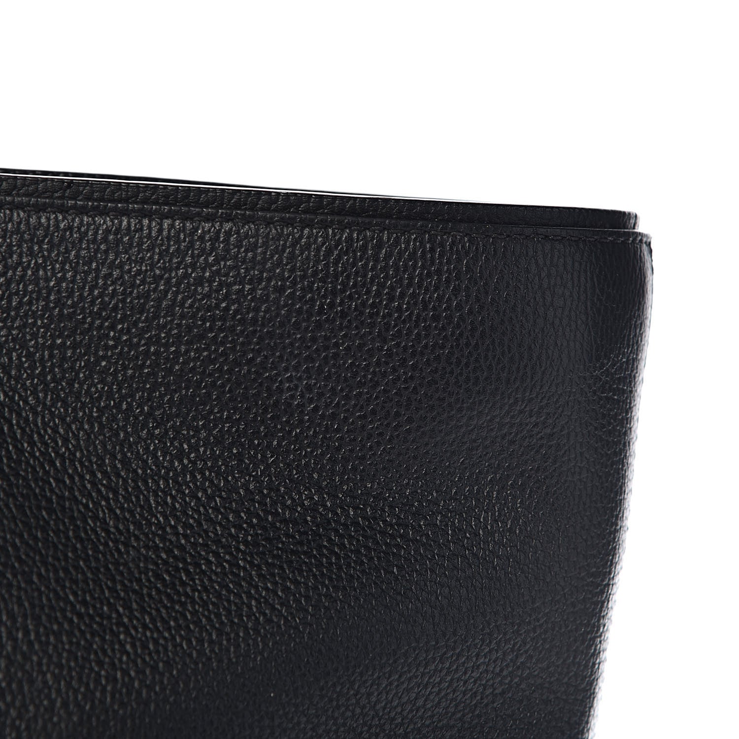 MCM Calfskin Visetos Anya Shopper Tote Black 8 of 13