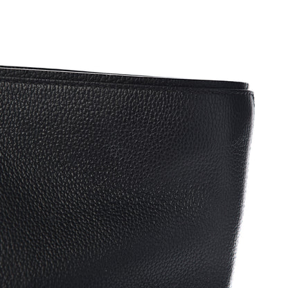 MCM Calfskin Visetos Anya Shopper Tote Black 8 of 13