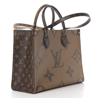 Louis Vuitton Reverse Monogram Giant Onthego MM 2 of 9