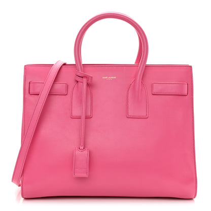 Saint Laurent Calfskin Small Sac De Jour Bubblegum 1 of 11