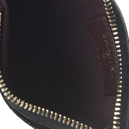 Chanel Caviar Quilted CC Zip Card Holder Black 5 of 8