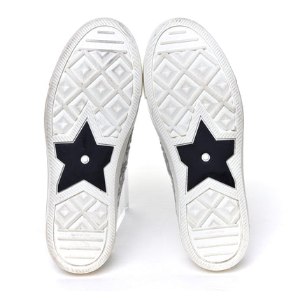 Christian Dior Canvas Oblique Walk'N'Dior Low Top Sneakers 39 Grey Stone 7 of 8