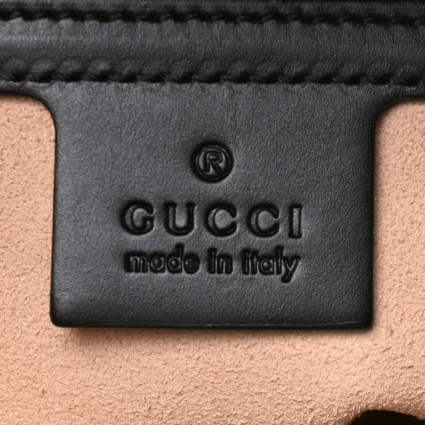 Guccissima Linea A Foldover Tote Black