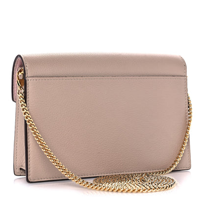 Louis Vuitton Soft Calfskin My Lockme Chain Pochette Greige 3 of 12