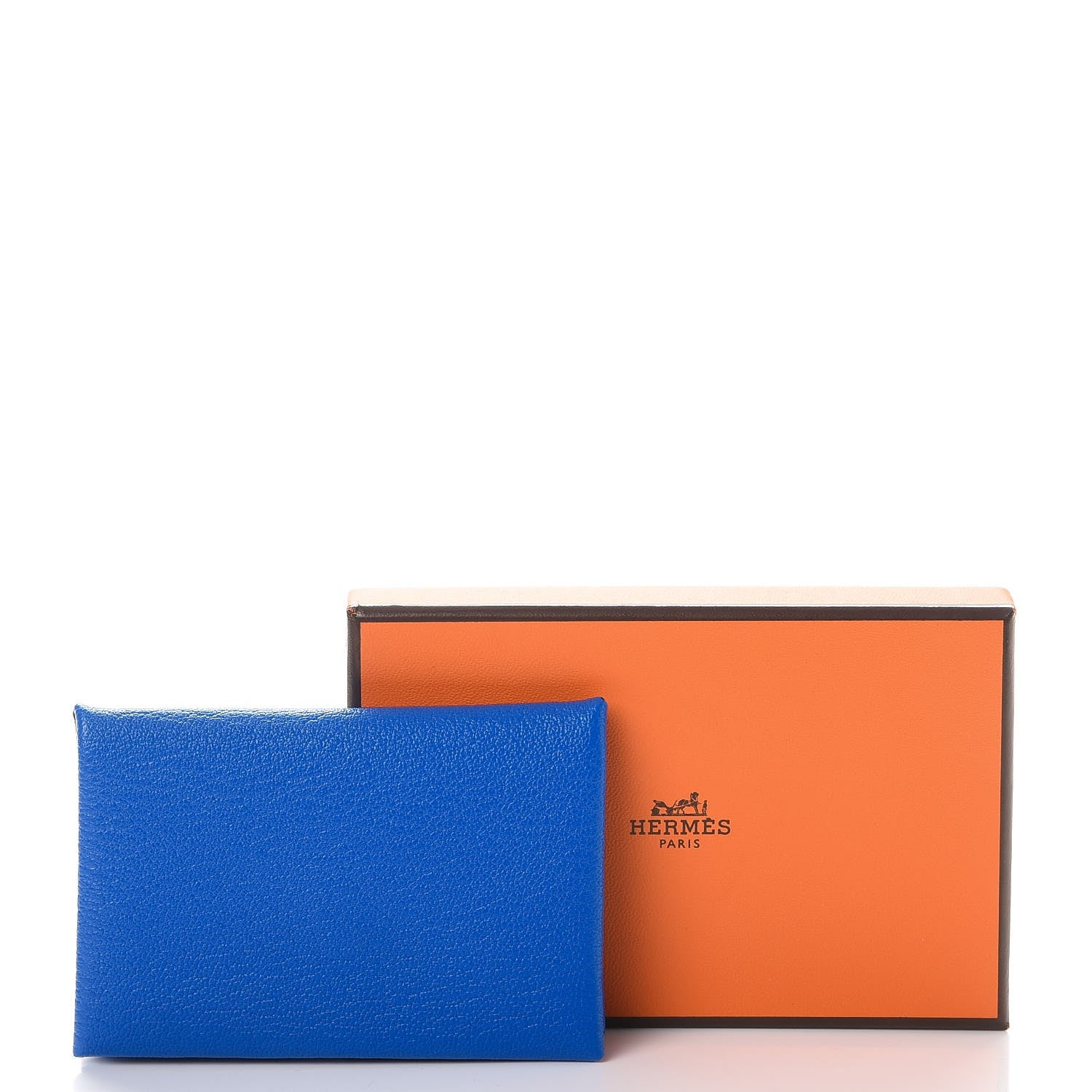 Hermes Chevre Mysore Calvi Card Case Mykonos 8 of 8