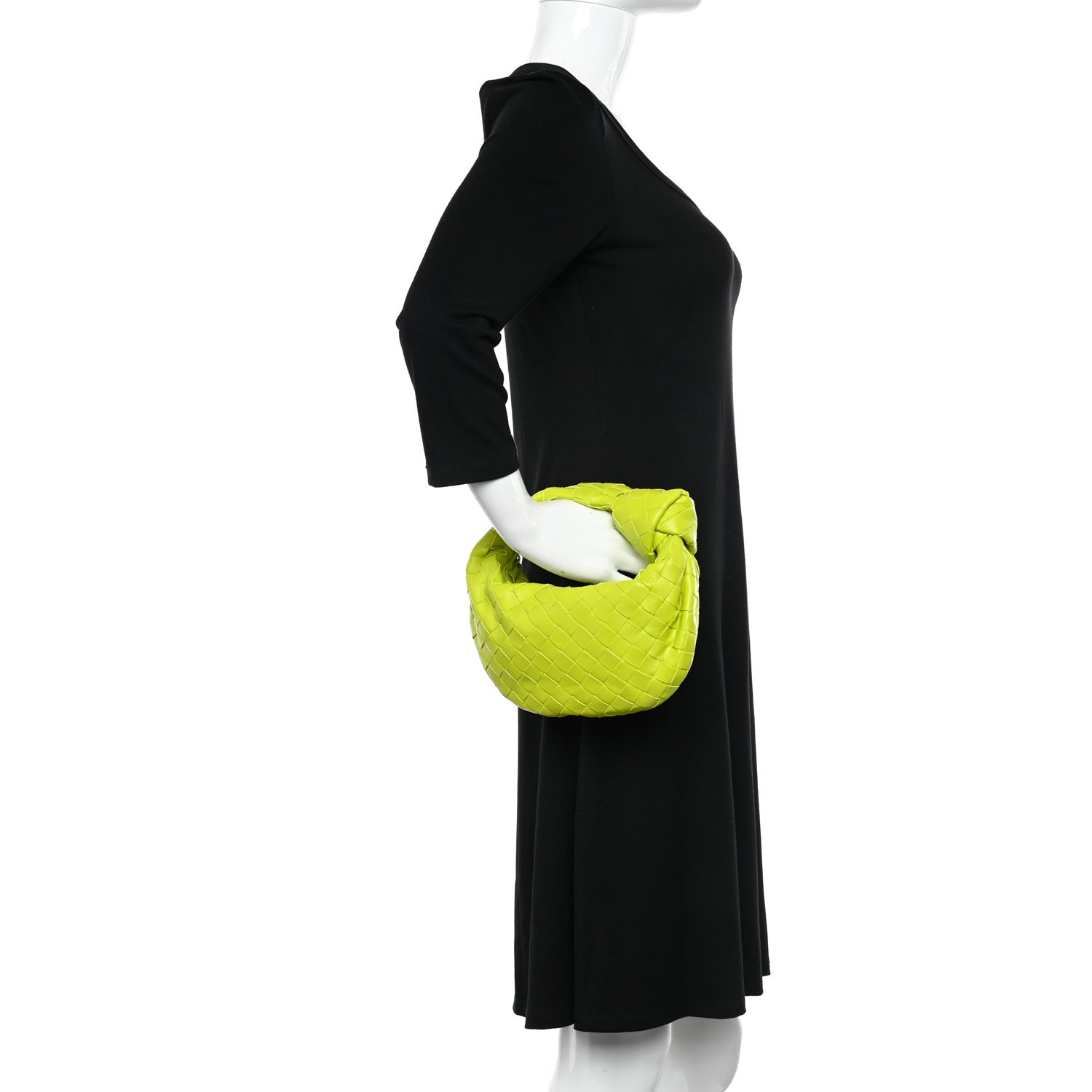 Bottega Veneta Nappa Intrecciato Mini Jodie Kiwi 2 of 10