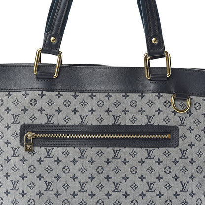 Louis Vuitton Mini Monogram Lucille GM Blue 6 of 8