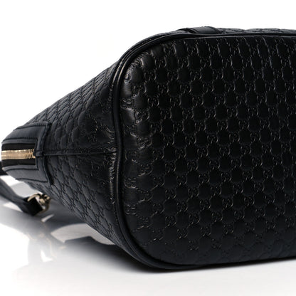 Gucci Microguccissima Medium Dome Bag Black 9 of 10