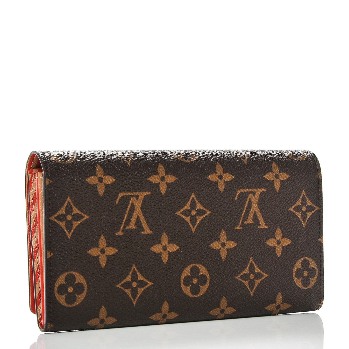 Monogram Trunks and Locks Sarah Wallet