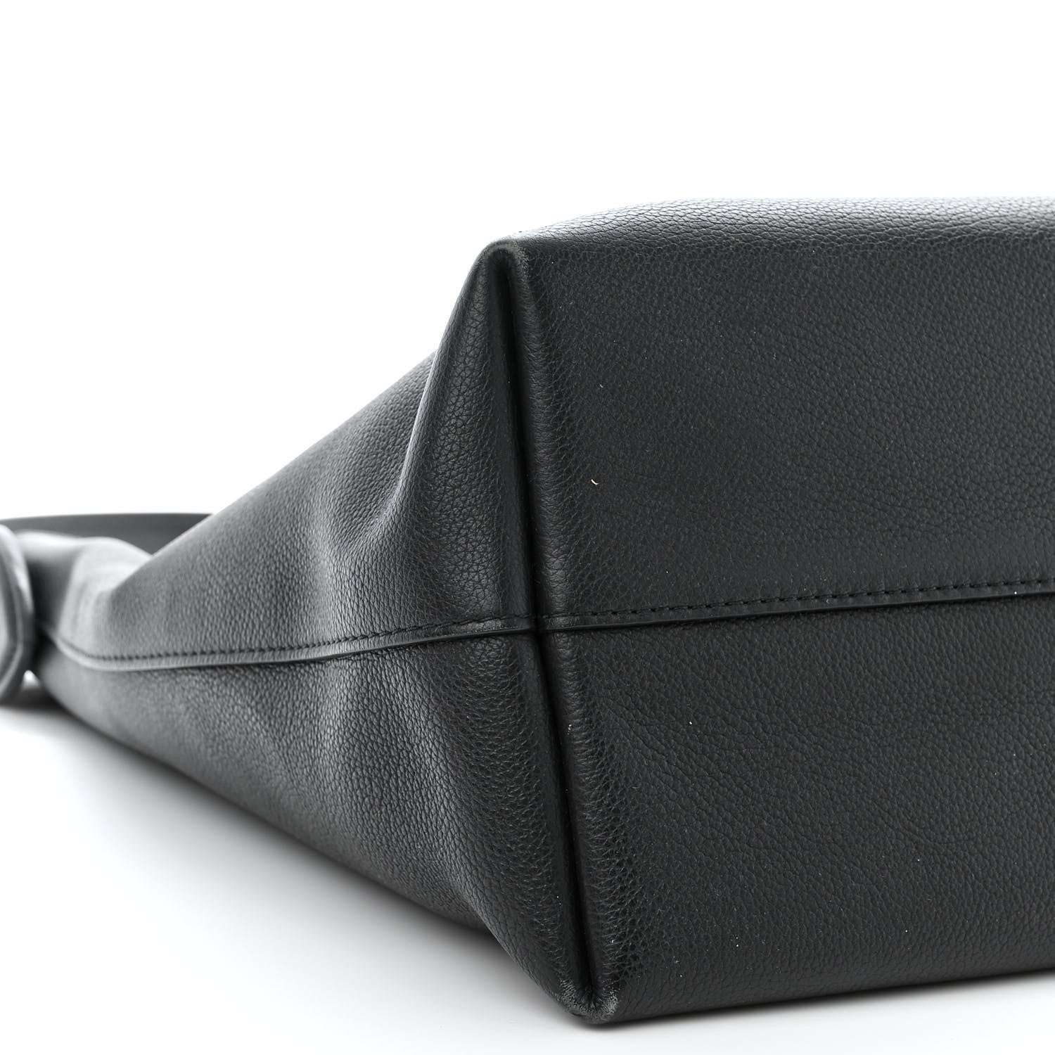 Louis Vuitton Calfskin Lockme Hobo Black 9 of 11
