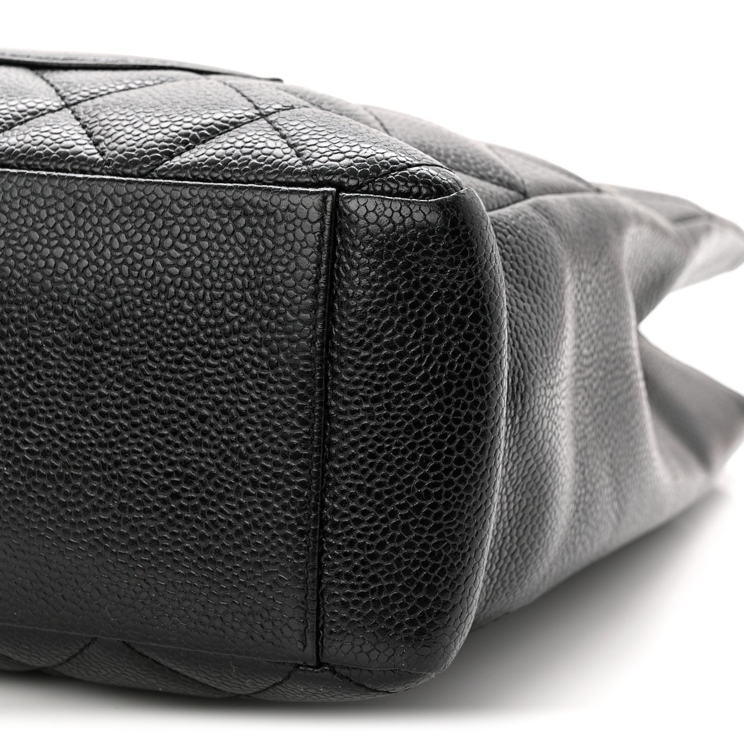 Chanel Caviar Quilted Petit Shopping Tote PST Black 10 of 10