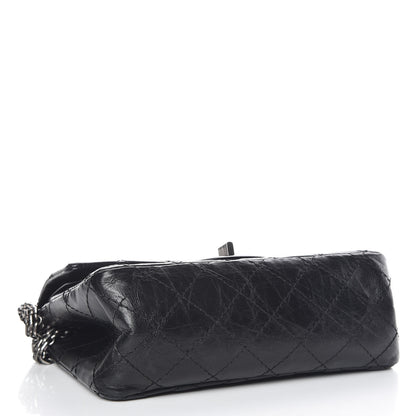 Chanel Aged Calfskin Quilted 2.55 Reissue 224 Flap Black 4 of 9