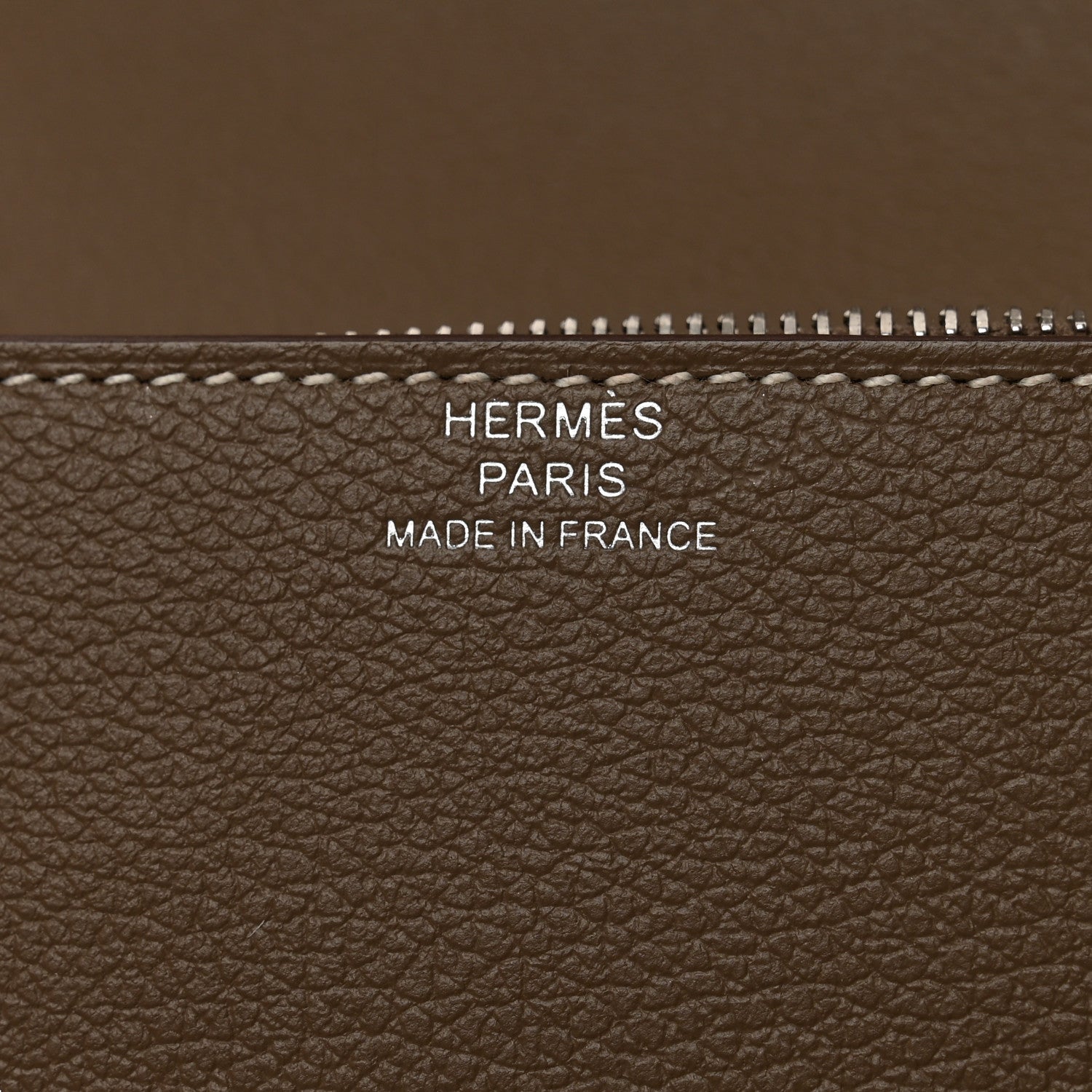 Hermes Evercolor Roulis Slim Wallet Etoupe 7 of 8