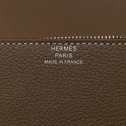 Hermes Evercolor Roulis Slim Wallet Etoupe 7 of 8