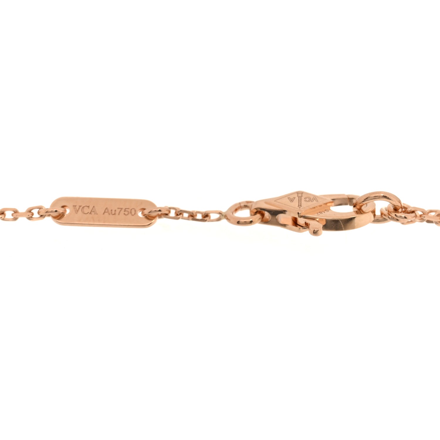 Van Cleef & Arpels 18K Rose Gold Sweet Alhambra Bracelet 3 of 4