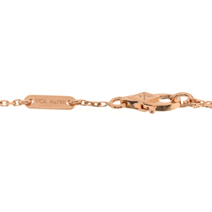 Van Cleef & Arpels 18K Rose Gold Sweet Alhambra Bracelet 3 of 4