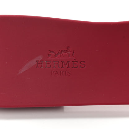 Hermes Rubber Aloha Sandals 36 Rose Baie 7 of 9