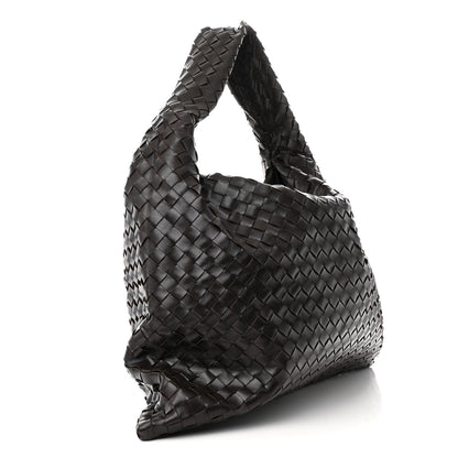 Bottega Veneta Calfskin Intrecciato Large Hop Fondant 3 of 13