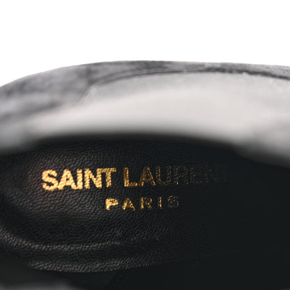 Saint Laurent Suede Loulou Pin Booties 36 Black 16 of 20