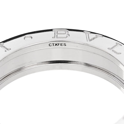 Bulgari 18K White Gold B.Zero1 One-Band Ring 54 7 5 of 5