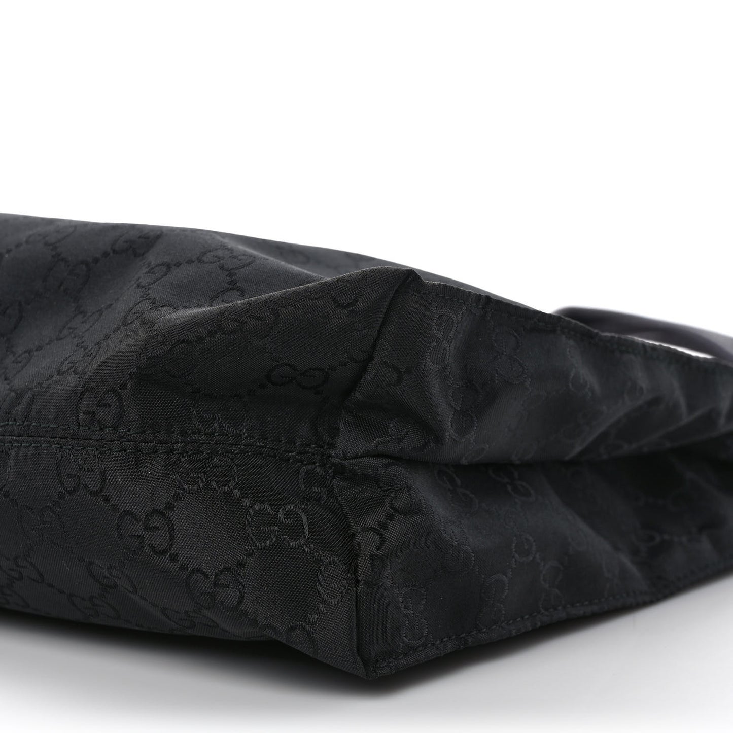 Nylon Monogram Tote Black