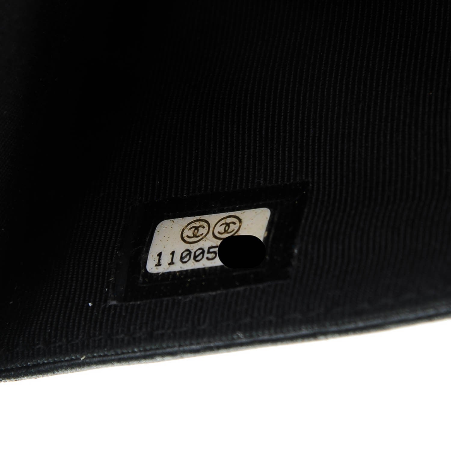 Chanel Lambskin Quilted Large Flap Wallet Black 8 of 8