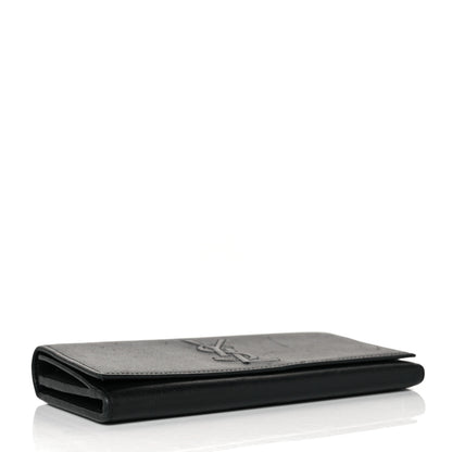 Saint Laurent Chevre Belle De Jour Flap Wallet Black 4 of 9