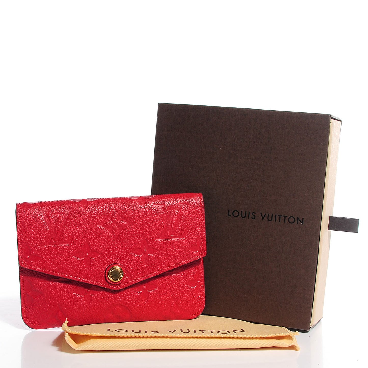 Empreinte Key Pouch Cherry