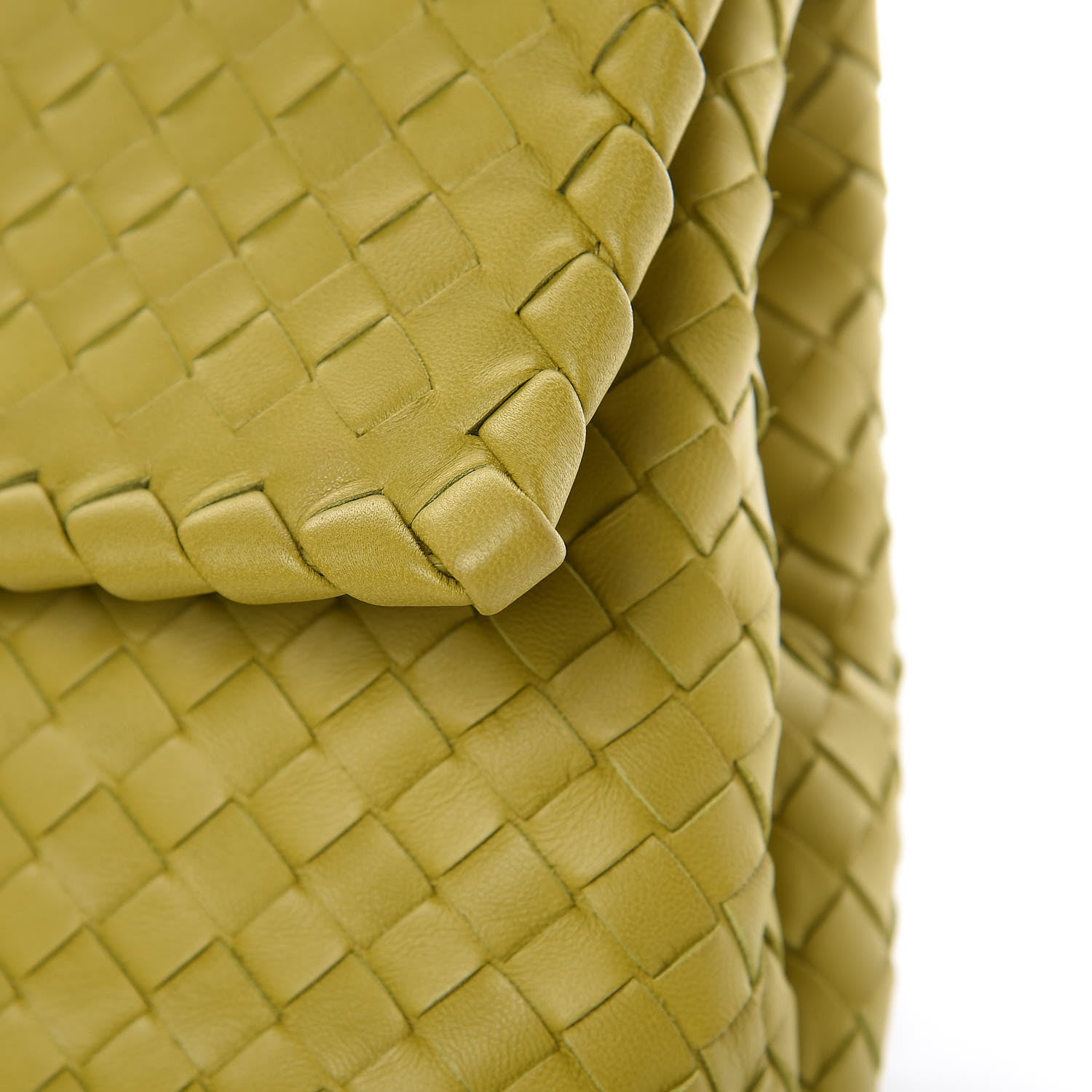 Bottega Veneta Nappa Intrecciato Small Olimpia Shoulder Bag Chartreuse 11 of 11