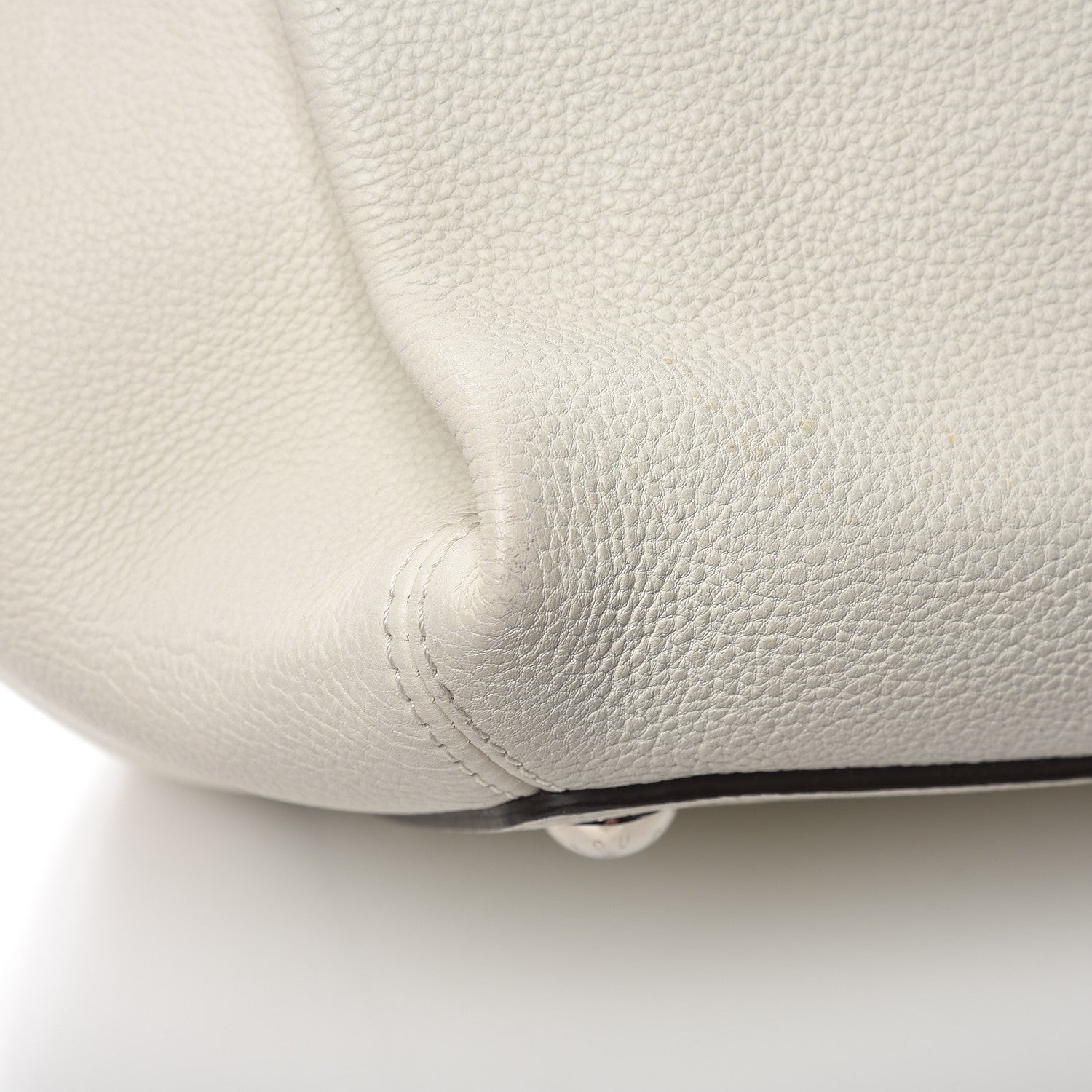 Louis Vuitton Veau Cachemire Python Babylone MM White 13 of 14