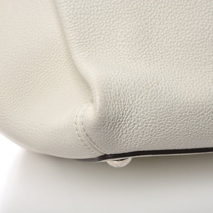 Louis Vuitton Veau Cachemire Python Babylone MM White 13 of 14