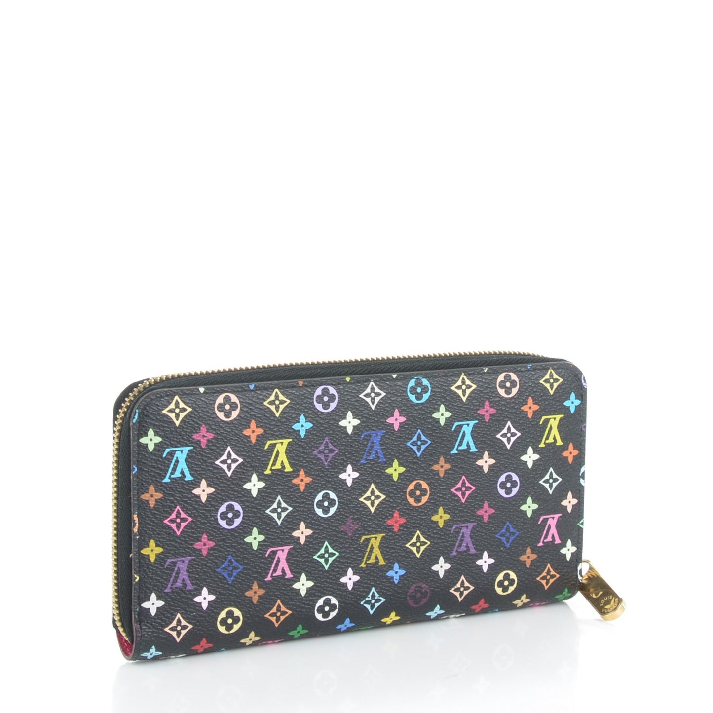 Monogram Multicolor Zippy Wallet Black Grenade