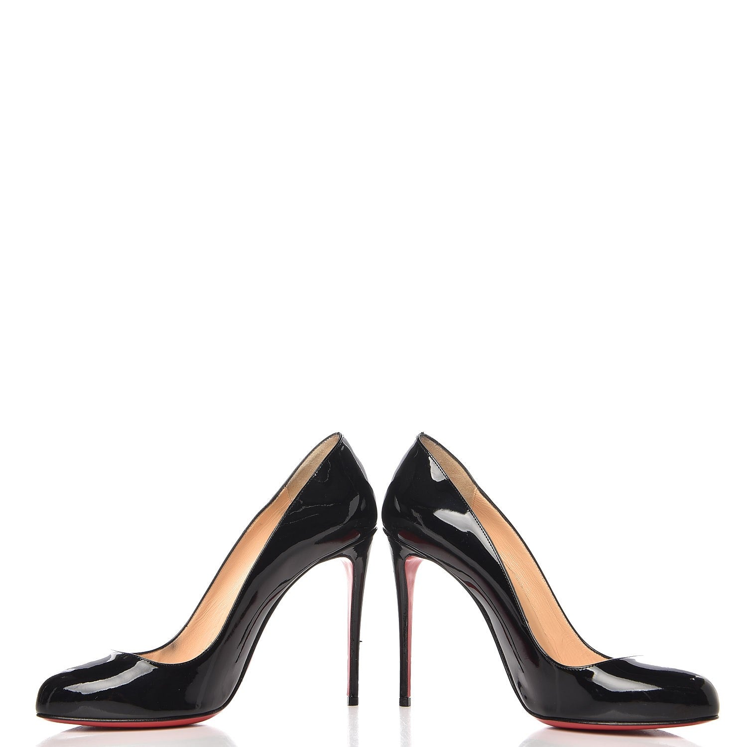 Christian Louboutin Patent Dorissima 100 Pumps 37 Black 12 of 13