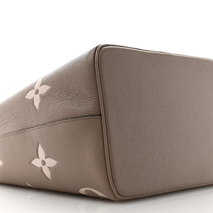 Louis Vuitton Empreinte Monogram Giant Neonoe MM Tourterelle Creme 9 of 14