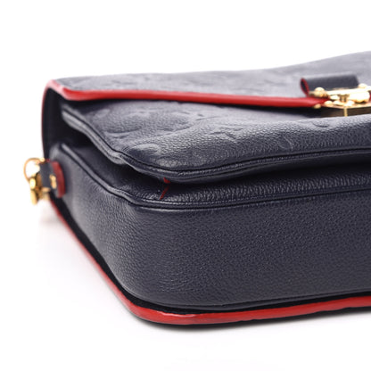 Louis Vuitton Empreinte Pochette Metis Marine Rouge 9 of 12
