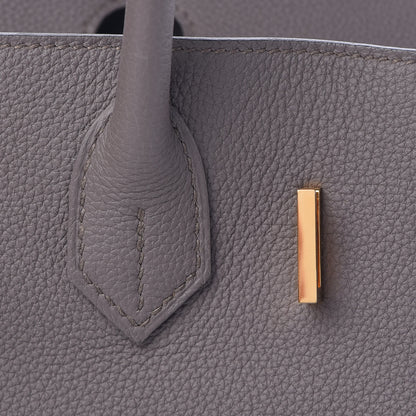 Hermes Togo Birkin 30 Etain 26 of 39