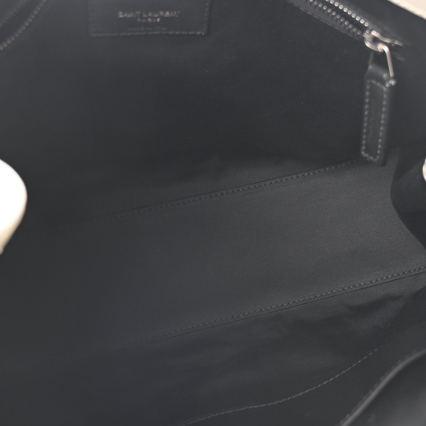 Crinkled Calfskin Matelasse Monogram Medium Niki Shopper Tote Crema Soft
