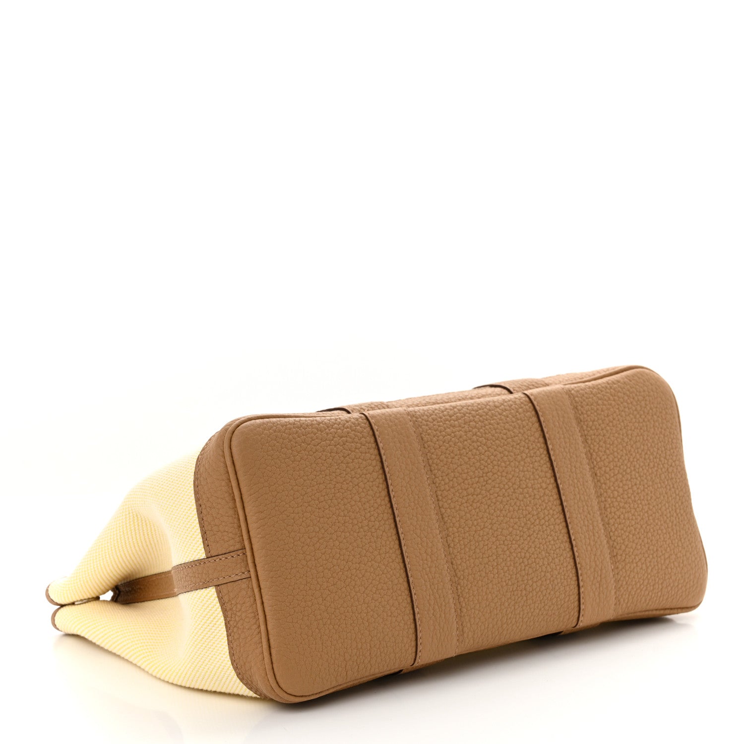 Hermes Twill H Negonda Garden Party 30 TPM Ecru Jaune De Naples Biscuit 4 of 9