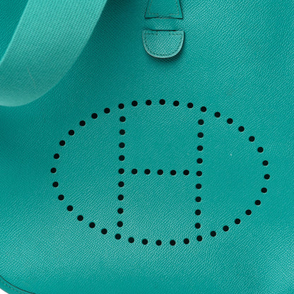 Hermes Epsom Evelyne III PM Bleu Paon 17 of 17