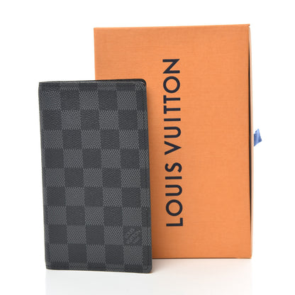 Louis Vuitton Damier Graphite Checkbook Cover Wallet 8 of 8