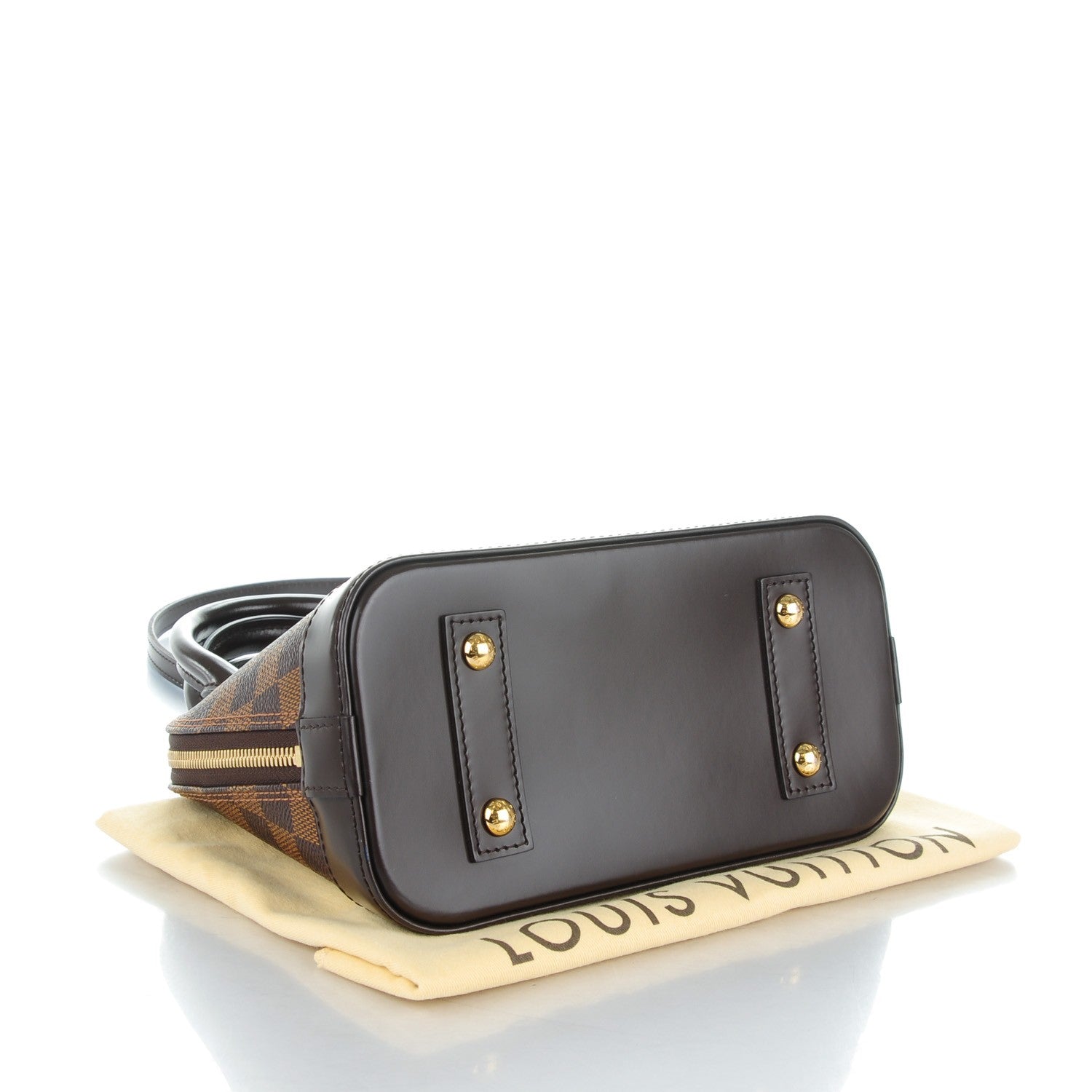 Louis Vuitton Damier Ebene Alma BB 4 of 8