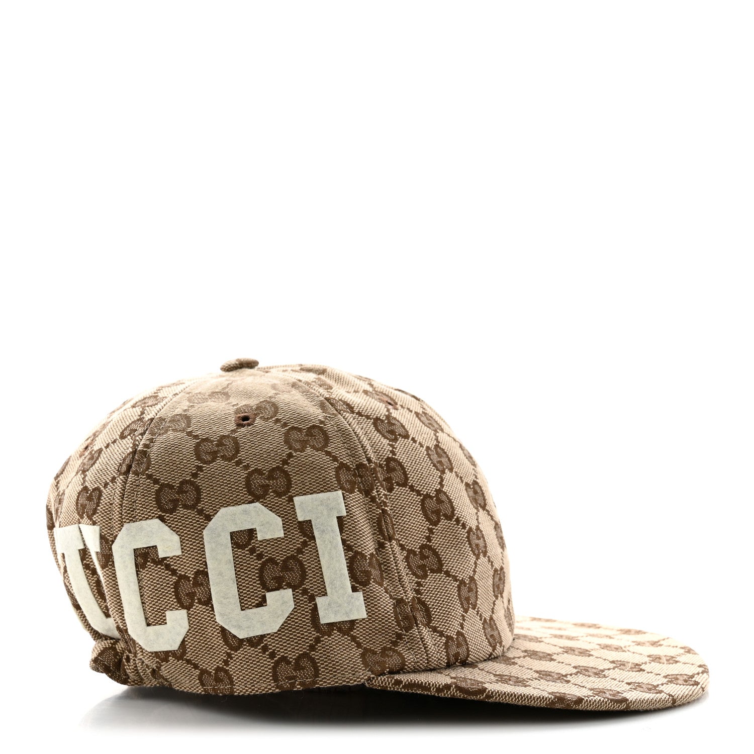 Gucci GG Monogram Patch Logo 25 Baseball Hat M Beige 5 of 11